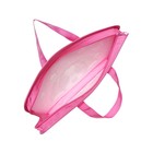 Папка с ручками А4, 340 х 245 х 40 мм, пластиковая, ручки-тесьма, 3-D рисунок с фольгой, ПТ-14-12 Чудесная собачка - фото 24604559