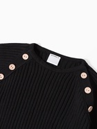 Комбинезон вязаный Крошка Я, р.62-68, черный - фото 53716527