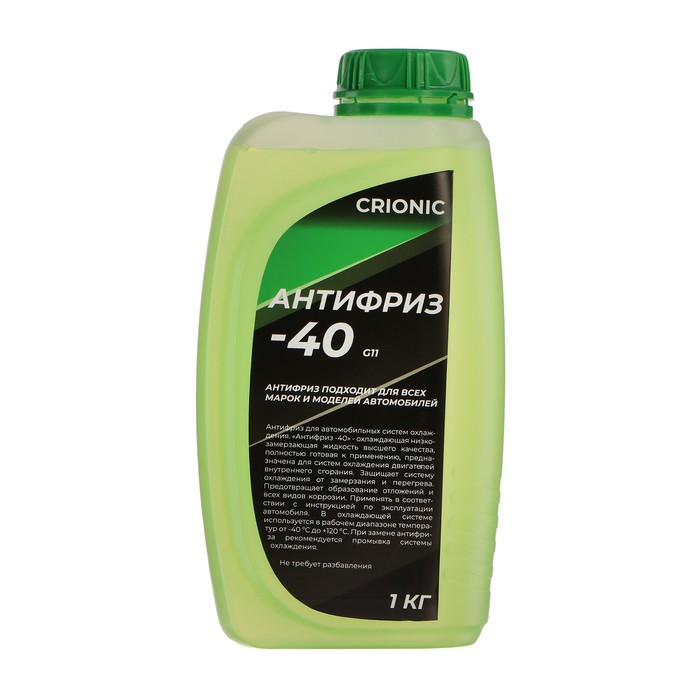 Антифриз CRIONIC - 40, зеленый G11, 1 кг - Фото 1