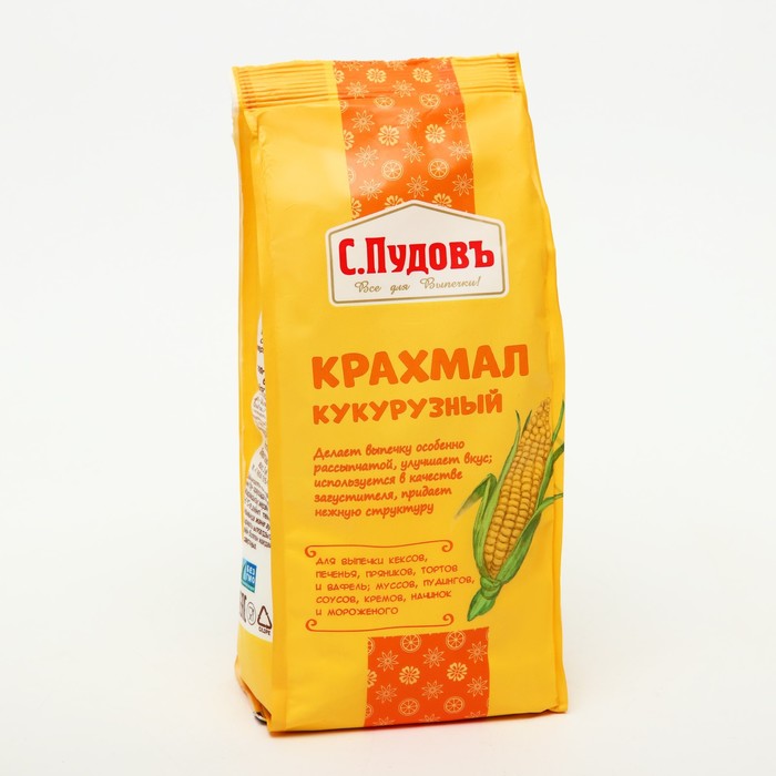 

Крахмал кукурузный С.Пудовъ, 0,2 кг