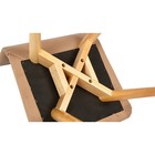 Стул обеденный Polini Home Rio SD, цвет бежевый-натуральный - Фото 6