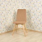 Стул обеденный Polini Home Rio SD, цвет бежевый-натуральный - Фото 7