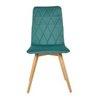 Стул обеденный Polini Home Rio SD, цвет мятный-натуральный - Фото 2