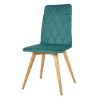 Стул обеденный Polini Home Rio SD, цвет мятный-натуральный - Фото 1