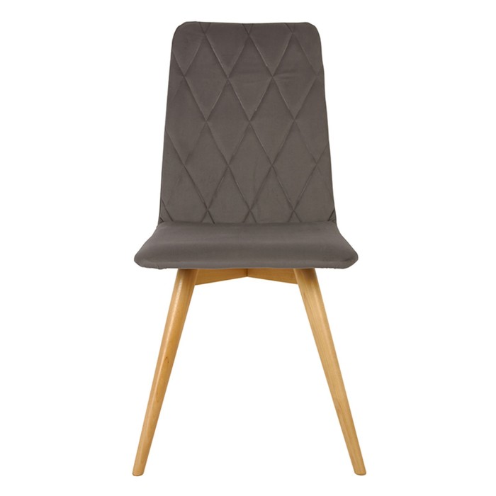 Стул обеденный Polini Home Rio SD, цвет серый-натуральный