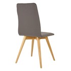 Стул обеденный Polini Home Rio SD, цвет серый-натуральный - Фото 4