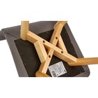 Стул обеденный Polini Home Rio SD, цвет серый-натуральный - Фото 5