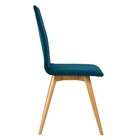 Стул обеденный Polini Home Rio SD, цвет тёмно-бирюзовый-натуральный - Фото 2