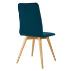 Стул обеденный Polini Home Rio SD, цвет тёмно-бирюзовый-натуральный - Фото 3