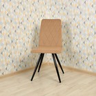 Стул обеденный Polini Home Rio SM, цвет бежевый-чёрный - Фото 6