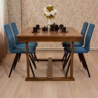 Стул обеденный Polini Home Rio SM, цвет синий-чёрный - Фото 9