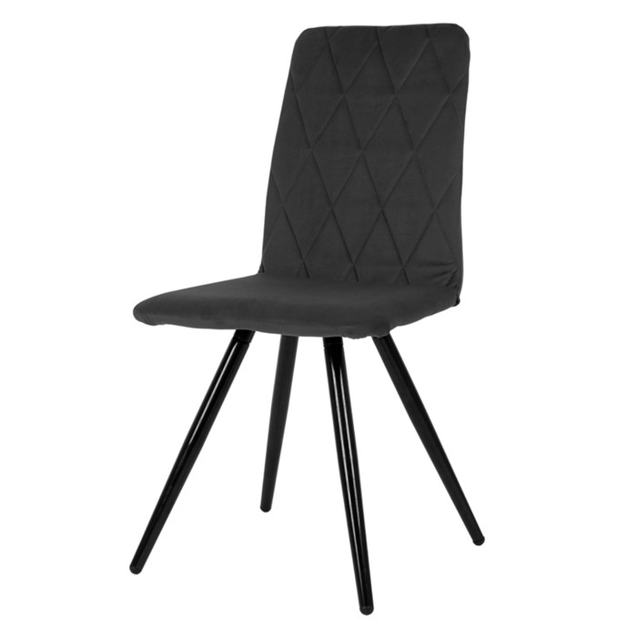 Стул обеденный Polini Home Rio SM, цвет чёрный-чёрный - Фото 1