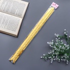 Подарочный Бант - бабочка №3, золотой, для упаковки подарков - Фото 4