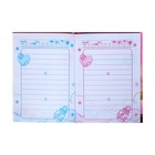 Записная книжка в подарочной коробке, на замочке, А6, 50 листов, линия "Мишка", МИКС 9656429