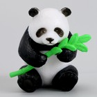 Миниатюра кукольная «Панда с бамбуком» - фото 742761
