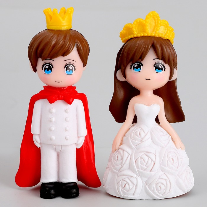Миниатюра кукольная «Принц и принцесса» - Фото 1