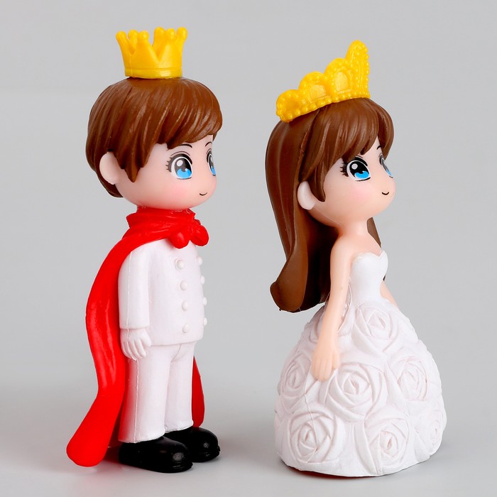Миниатюра кукольная «Принц и принцесса» - фото 1926834239