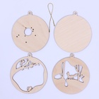 Заготовки для творчества. Деревянная ёлочная подвеска «Новый год! Лисёнок» - Фото 3