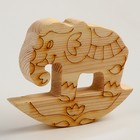 Набор под роспись «Слон-качалка»с контуром, с красками и кисточкой - фото 22991386