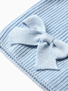 Свитер вязаный для девочки MINAKU: Cozy Winter, голубой, размер 28 (92-98 см) - Фото 13