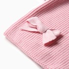 Свитер вязаный для девочки MINAKU, цвет розовый, рост 80-86 см - Фото 4