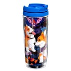 Термостакан детский «Ужасно милые корги», с вставкой, 350 мл + пазл 54 элемента - Фото 2