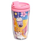 Термостакан детский «Кавайная девчонка», с вставкой, 250 мл + пазл 54 элемента - Фото 2