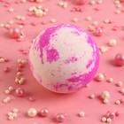 Бомбочка для ванны, 130 г, аромат клубники со сливками, BEAUTY FOX - фото 24458359