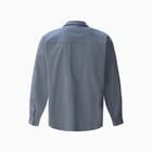 Рубашка мужская MIST oversize размер 48, цвет графитовый - Фото 10