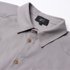 Рубашка мужская MIST oversize размер 50, светло-серый - Фото 7