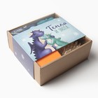 Подарочный набор "Тепла и уюта" полотенце 30х60 см и банные аксессуары(3 предм) - фото 28104344