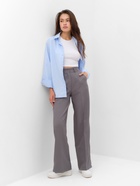 Брюки классические женские MIST: Classic Collection, размер 46, серые - Фото 3