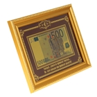Купюра в рамке 500 Евро "Деньги приносят радость" - Фото 2