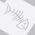 Трафарет "Рыба" 9х9 см - фото 24369890