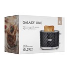 Тостер Galaxy GL 2912, 1200 Вт, 7 режимов прожарки, 2 тоста, чёрный - фото 7458744