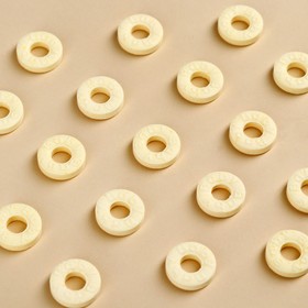Драже колечки «Всё идёт по плану» в тубусе, вкус: ананас, 25 г.