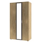 Шкаф 3-х дверный «Бруно», 1200×540×2270 мм, цвет дуб вотан / серый графит - Фото 1