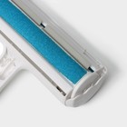 Щётка для удаления волос и шерсти Доляна, 19×18.5×5.5 см, белая - Фото 5