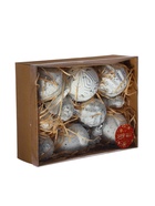 Ёлочные игрушки «Киссин», новогодние, набор 11 шт., белый - Фото 15