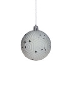 Ёлочные игрушки «Киссин», новогодние, набор 11 шт., белый - Фото 3