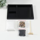 Японский сад камней настольный «Дзен. Песок и камни», с набором аксессуаров, 1.2×21.5×17.5 см - Фото 5