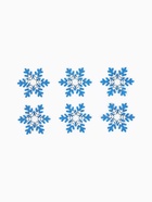 Заготовка для творчества «Снежинки», 5.5 см, набор 6 шт., голубая с белой, фоамиран - Фото 4