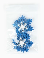 Заготовка для творчества «Снежинки», 5.5 см, набор 6 шт., голубая с белой, фоамиран - Фото 6