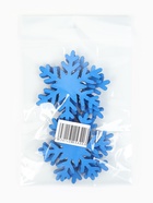 Заготовка для творчества «Снежинки», 5.5 см, набор 6 шт., голубая с белой, фоамиран - Фото 7