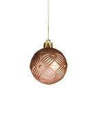 Ёлочные игрушки «Изабель», шары новогодние, набор 16 шт., d=6 см, геометрия, золотистый 9510609