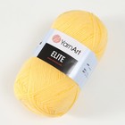 Пряжа для вязания спицами, крючком YarnArt, Elite, 100% акрил, 300 м/100 г, (216 св. жёлтый) 9938433 - фото 1680728