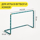 Ворота хоккейные, футбольные, с сеткой, 80×60 см 9940897 - фото 16554086