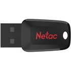 Флешка Netac 64GB U197 NT03U197N-064G-20BK USB2.0 черный/красный - Фото 1