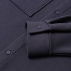 Рубашка мужская НАЧЁС, цвет серо-синий, размер 52 - фото 23149431