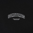 Толстовка мужская НАЧЁС, цвет чёрный, размер 50 - фото 23149481